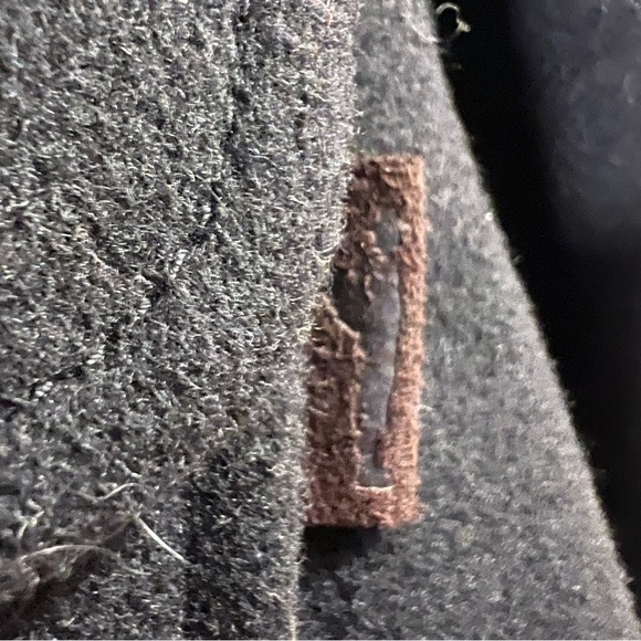 EDDIE BAUER Wool Blend Jacket Quilted Lined Navy Chore Jacket Workwear NWT - Picture 10 of 10